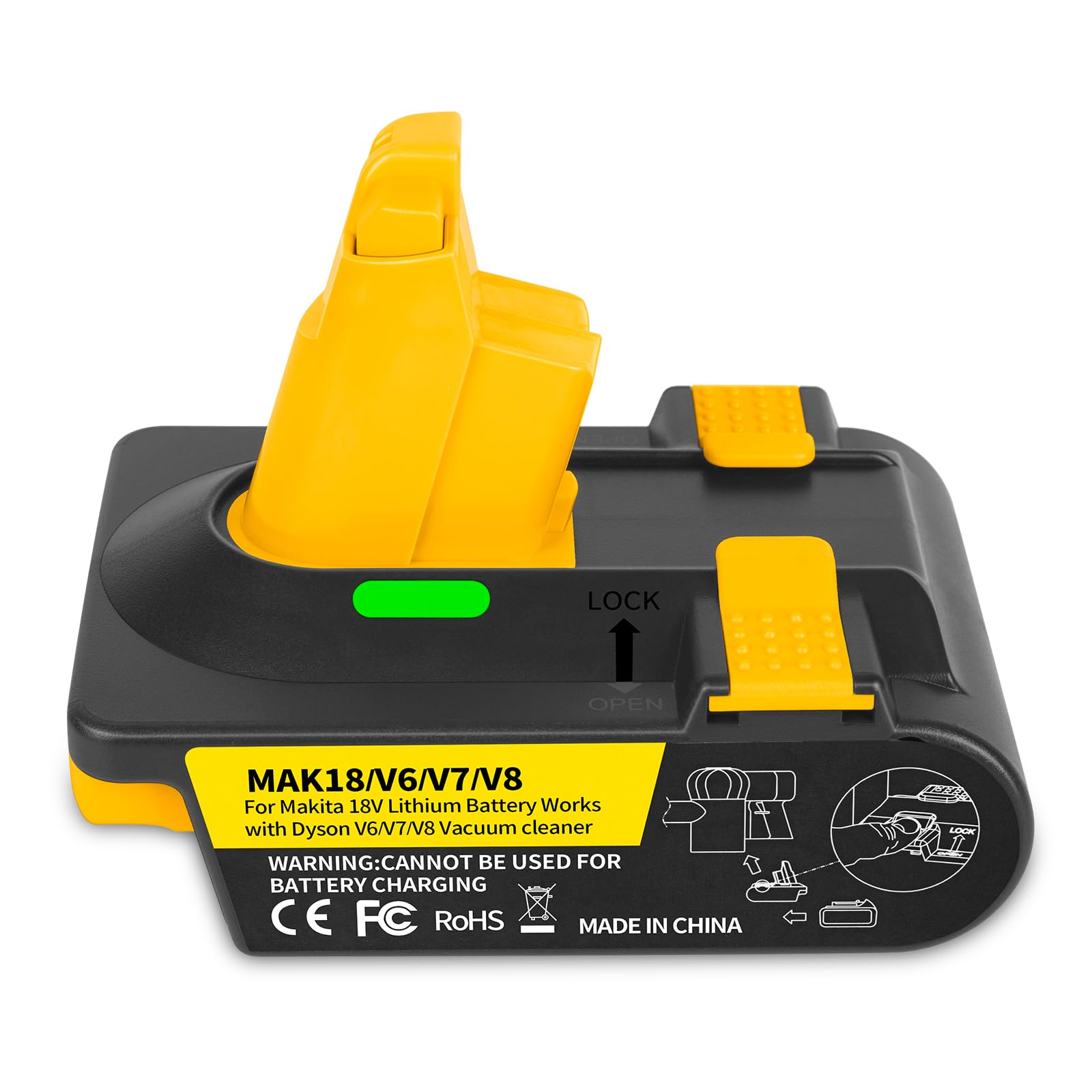 Amazon.com: Battery Adapter - Compatible with Dyson V6, V7, V8